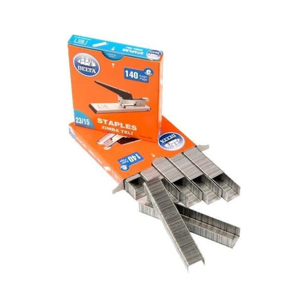 Delta 23/15 Zımba Teli No:256 1000li x 10 Kutu Fiyatları
