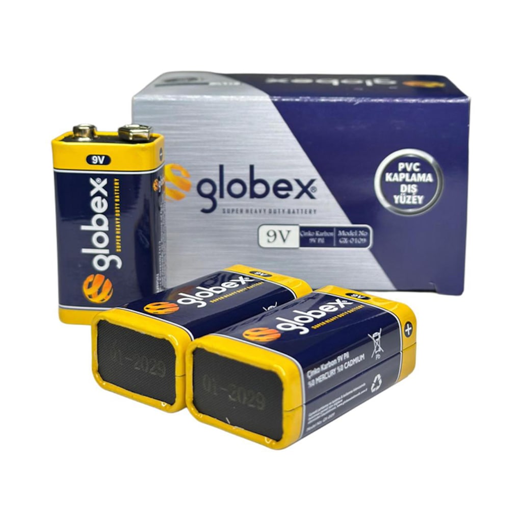 Globex Gx-0109 9V Pil 10Lu Paket Fiyatları, Özellikleri ve