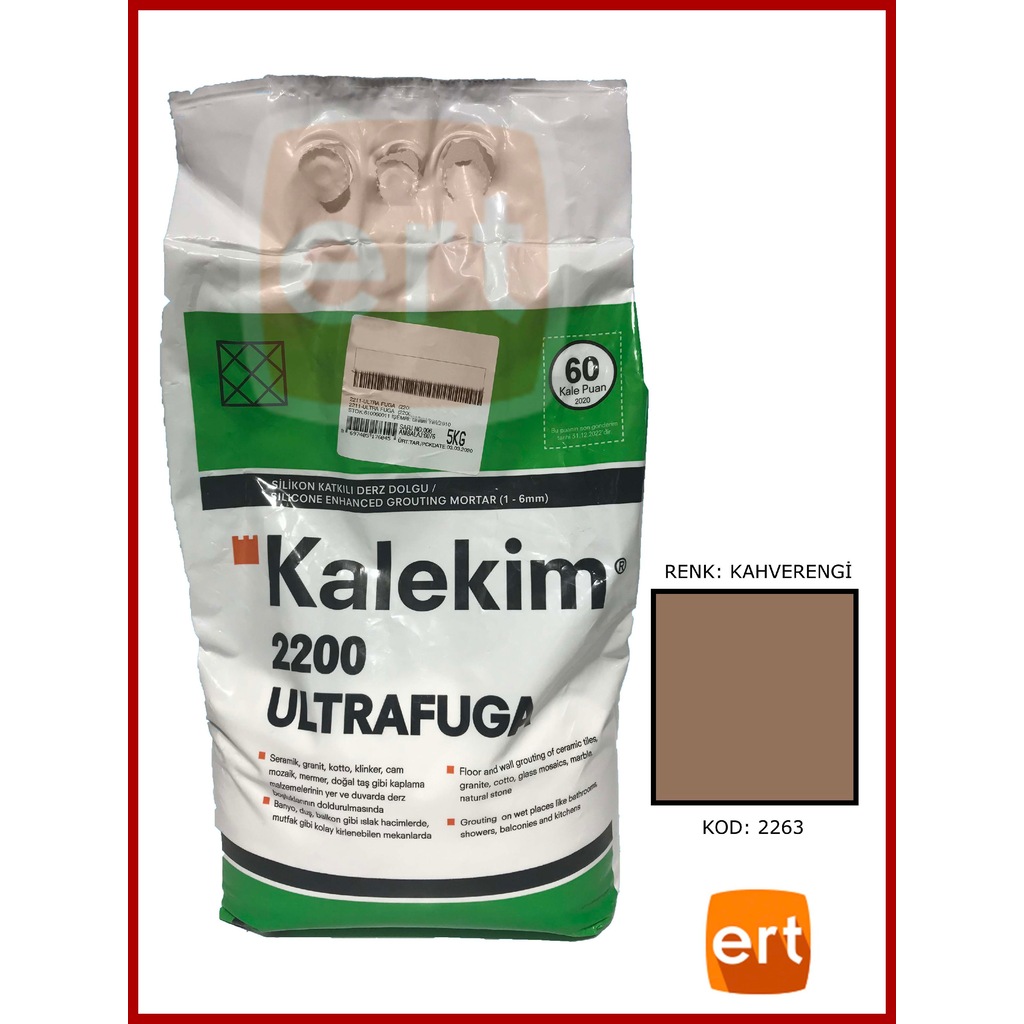 12597135 - Kalekim 2223 Ultra Fuga Slikonlu Derz Dolgu Kahverengi 5 KG - n11pro.com 12597135 - Kalekim 2223 Ultra Fuga Slikonlu Derz Dolgu Kahverengi 5 KG - n11pro.com