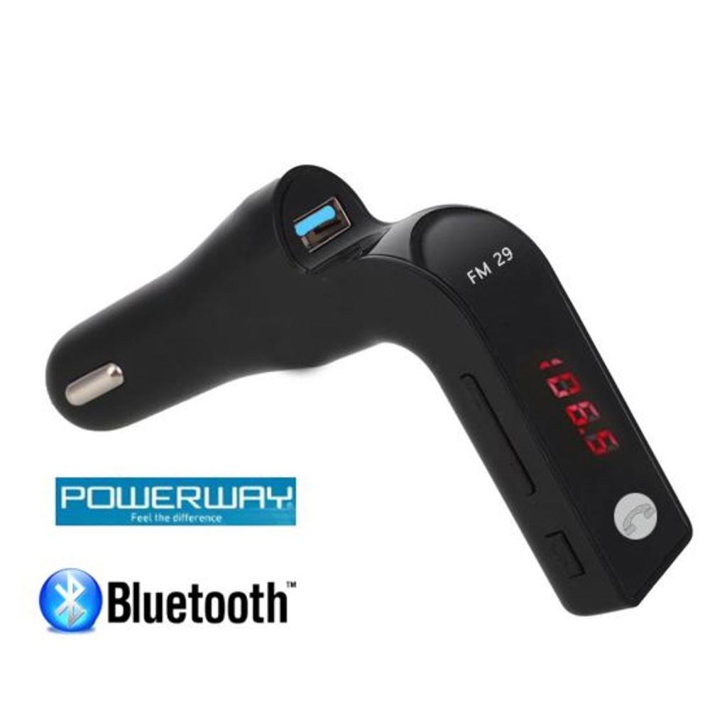 Fm Transmitter Bluetooth Şarjlı Aux Powerway Fm29