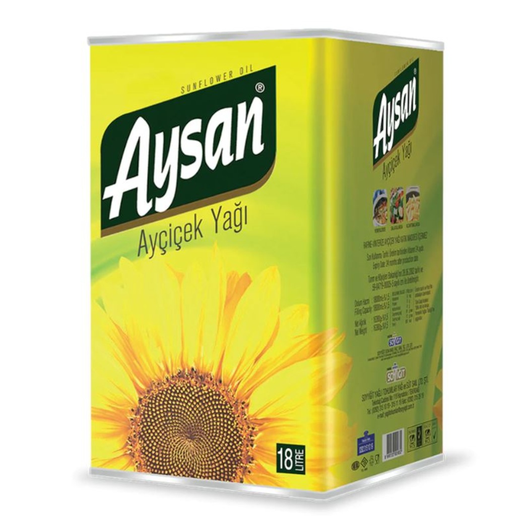 07808288 - Aysan Ayçiçek Yağı 18 L - n11pro.com 07808288 - Aysan Ayçiçek Yağı 18 L - n11pro.com