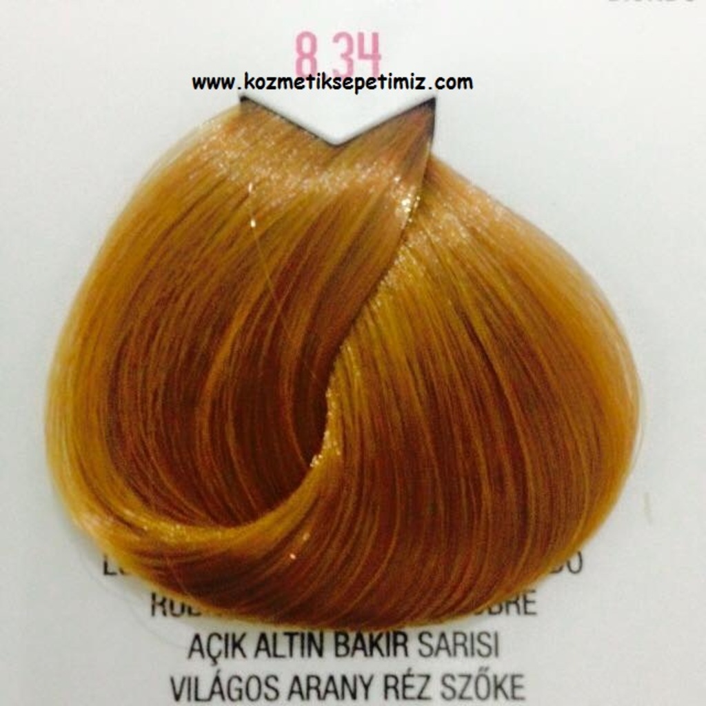 Farmacolor Sac Boyasi 8 34 Acik Altin Bakir Sari 60 Ml Fiyatlari Ve Ozellikleri