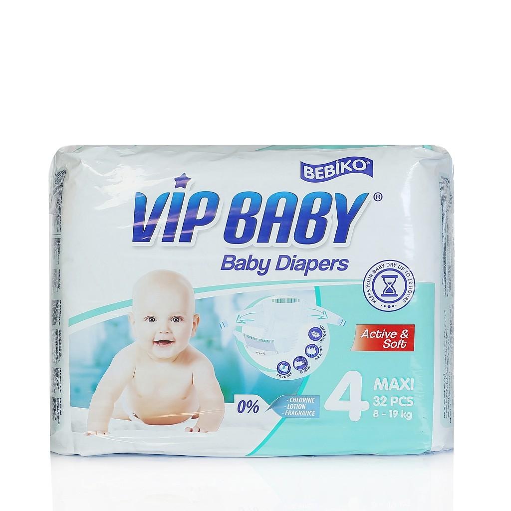 87933451 - VIP BABY Active&Soft 4 Maxi 32 Adet x 4 Paket Bebek Bezi - n11pro.com 87933451 - VIP BABY Active&Soft 4 Maxi 32 Adet x 4 Paket Bebek Bezi - n11pro.com