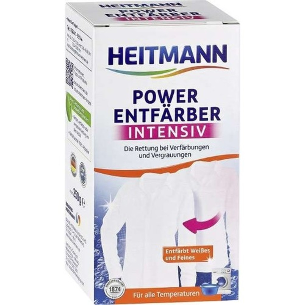 Heitmann Beyaz Camasirlar Icin Grilik Ve Renk Cikarici Deterjan Katkisi 250 G N11pro Com