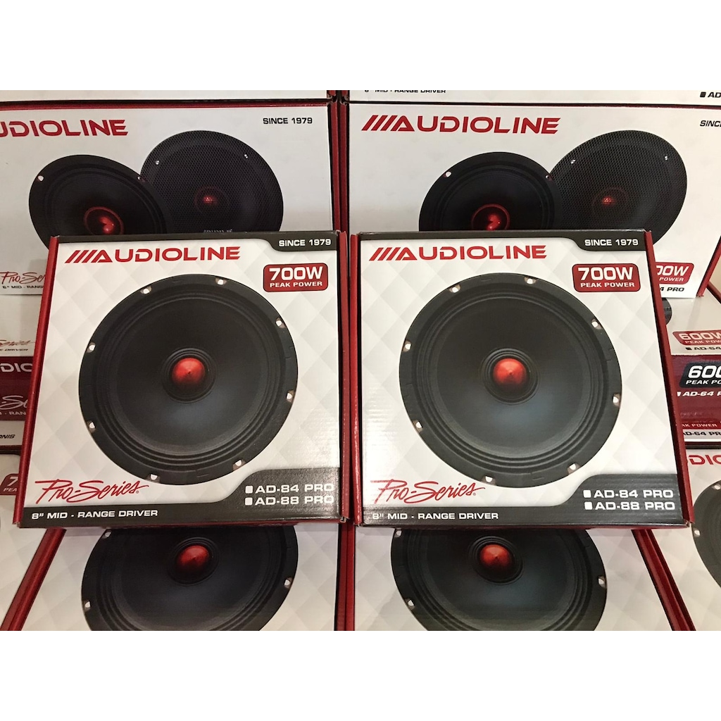 Audioline Audioline ad-88 , Ad-84 Pro 20 cm Çifti 1400 Watt