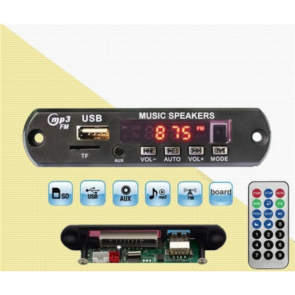 53625705 - Polaxtor Oto Teyp Çevirici USB-TF-FM Dijital Bord Kumandalı 12 V - n11pro.com 53625705 - Polaxtor Oto Teyp Çevirici USB-TF-FM Dijital Bord Kumandalı 12 V - n11pro.com