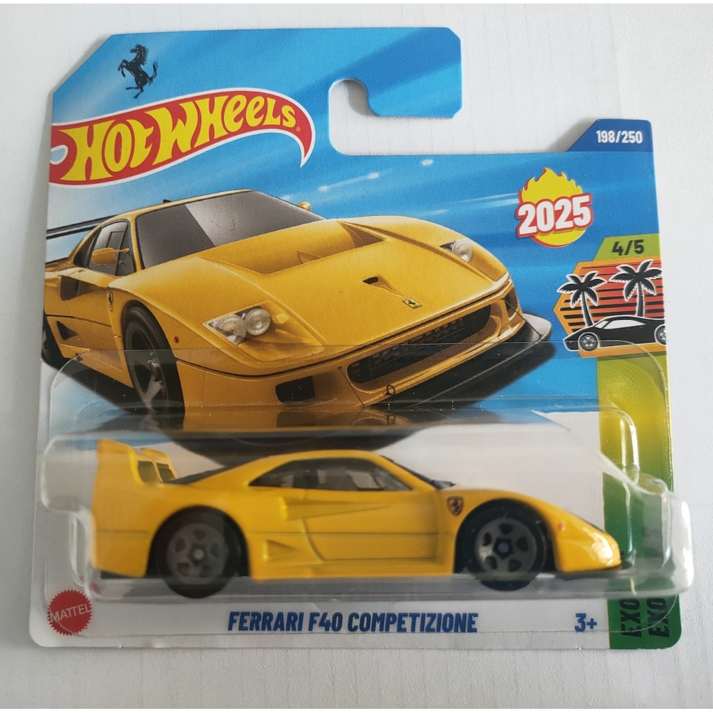 2026 Case Hot Wheels Ferrari F40 Competizione Sarı Fiyatları
