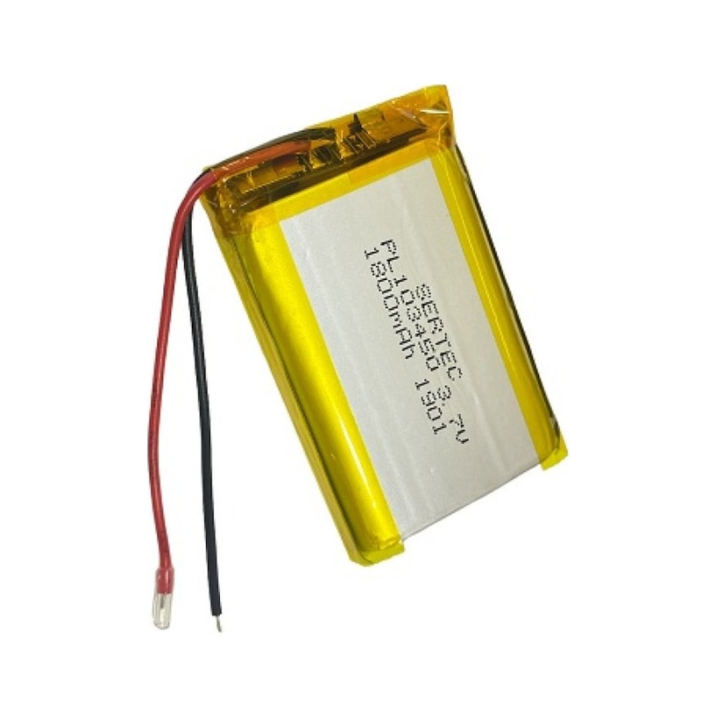 Sertec 103450 3.7V 1800 MAh Li-Polymer Pil (Devreli/1.5A