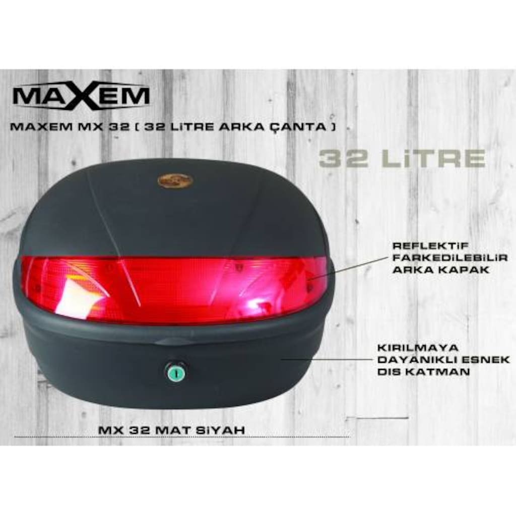 33363265 - Maxem MX32 Topcase 32 L Motor Çantası - n11pro.com 33363265 - Maxem MX32 Topcase 32 L Motor Çantası - n11pro.com