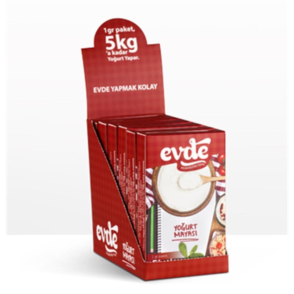 91101694 - Evde Yoğurt Mayası Paket 6'lı 5 x 1 G - n11pro.com 91101694 - Evde Yoğurt Mayası Paket 6'lı 5 x 1 G - n11pro.com