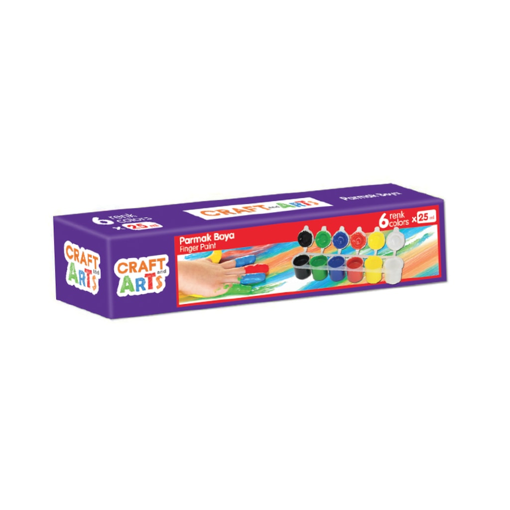 50579980 - Craft and Arts Parmak Boya 6x25 ml - n11pro.com 50579980 - Craft and Arts Parmak Boya 6x25 ml - n11pro.com