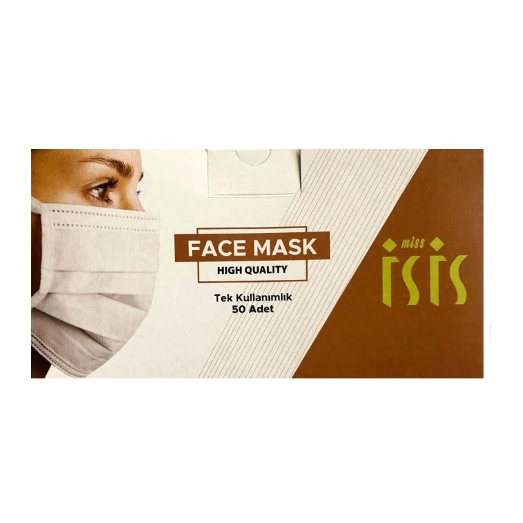 44229080 - Miss İsis 3 Katlı Medikal Maske 50 Adet - n11pro.com 44229080 - Miss İsis 3 Katlı Medikal Maske 50 Adet - n11pro.com