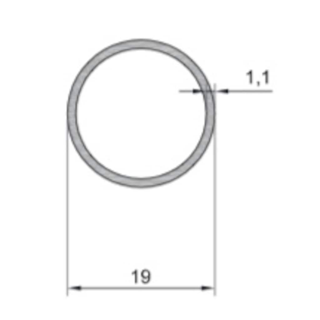 15681647 - Re Alüminyum 19' luk Alüminyum Boru Profil 1.10 MM - n11pro.com 15681647 - Re Alüminyum 19' luk Alüminyum Boru Profil 1.10 MM - n11pro.com