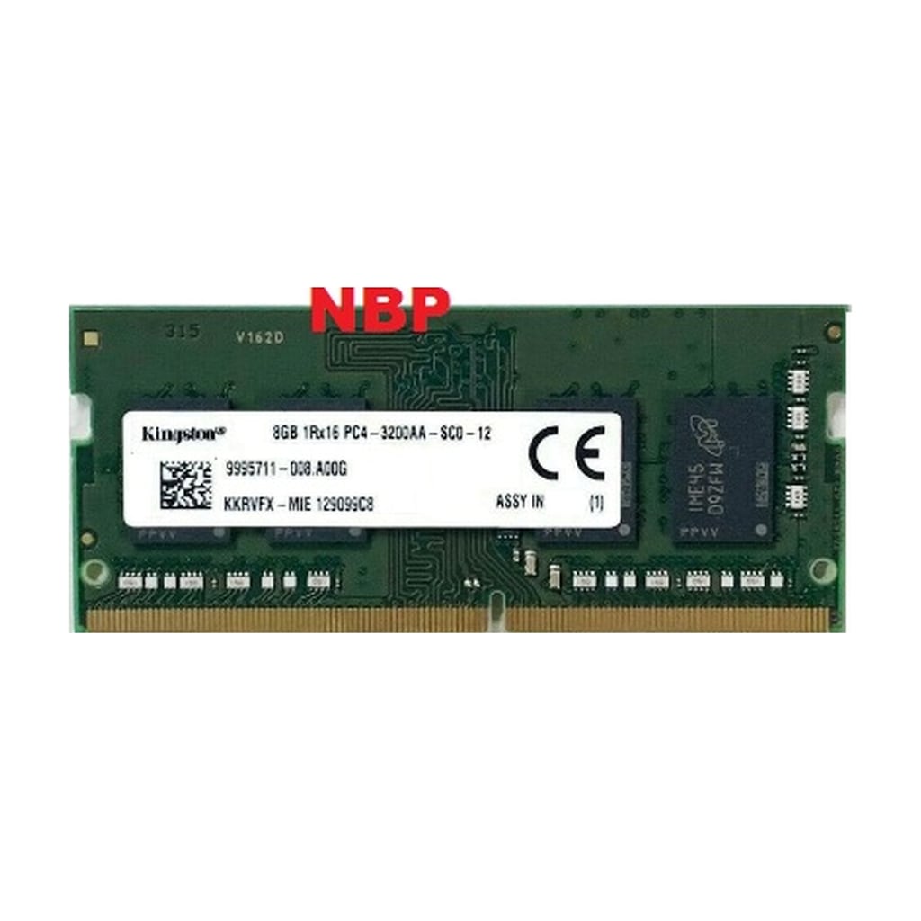 Kingston 8 GB Pc4-25600 3200Aa 3200Mhz So-Dimm Memory Kkrvfx-Mie