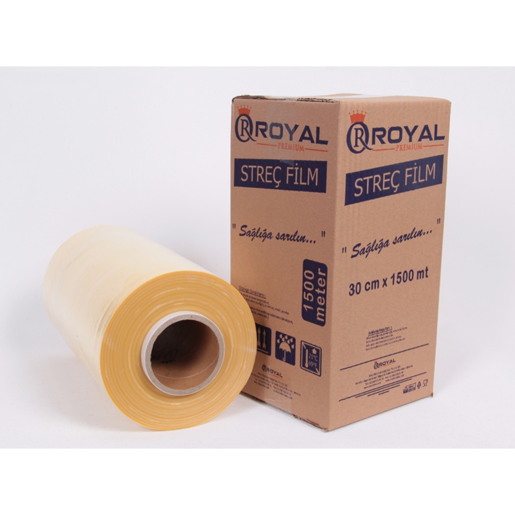 69269830 - Royal 8 Mikron PE Streç Film 30 CM x 1500 M - n11pro.com 69269830 - Royal 8 Mikron PE Streç Film 30 CM x 1500 M - n11pro.com