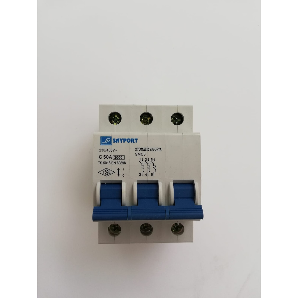 sayport c 3 x 50 a 3 ka sigorta