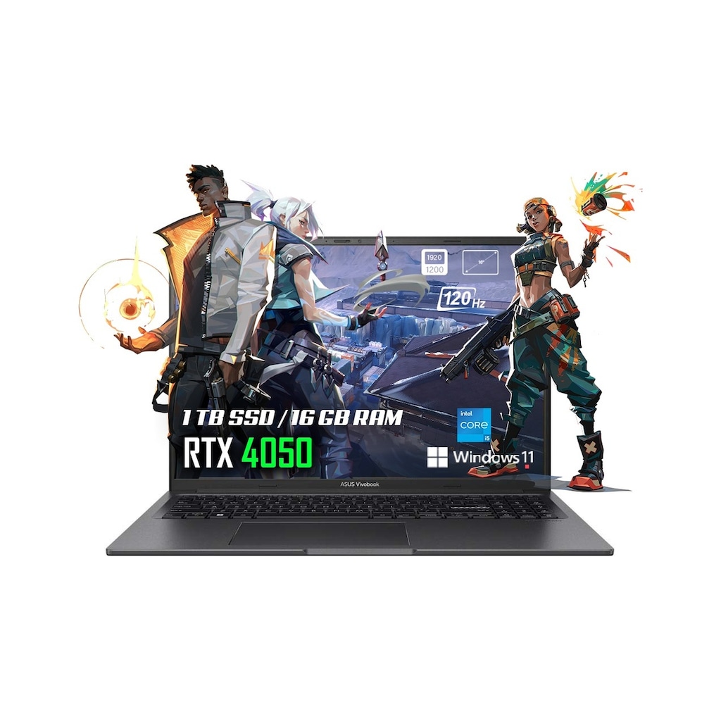 Asus Vivobook 16X K3605VU-N1066W i5-13500H 16 GB 1 TB SSD RTX4050
