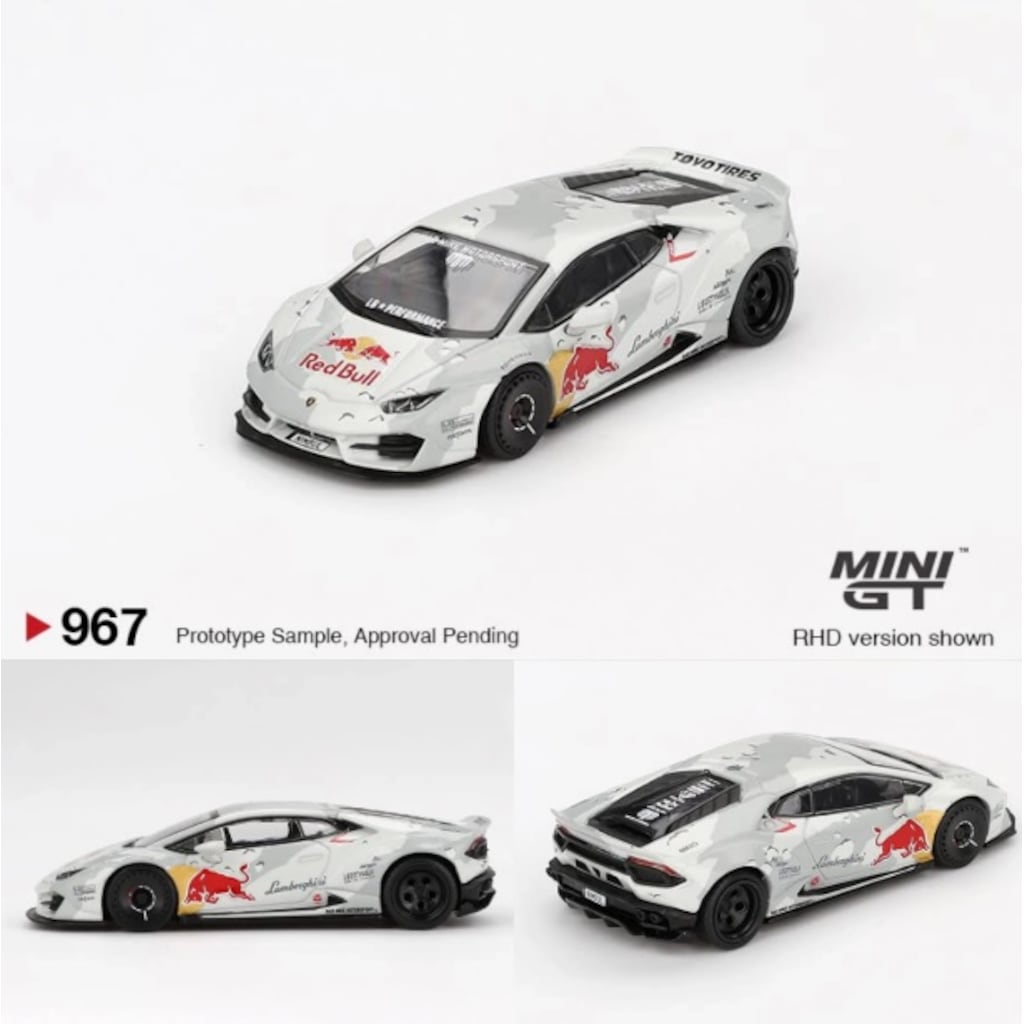 MINI-GT ランボルギーニ LAMBORGHINI Huracan LBW Mini Gt Lamborghini Huracan Lb Works Ver. 2 Mad Mike Nımbul 967 1