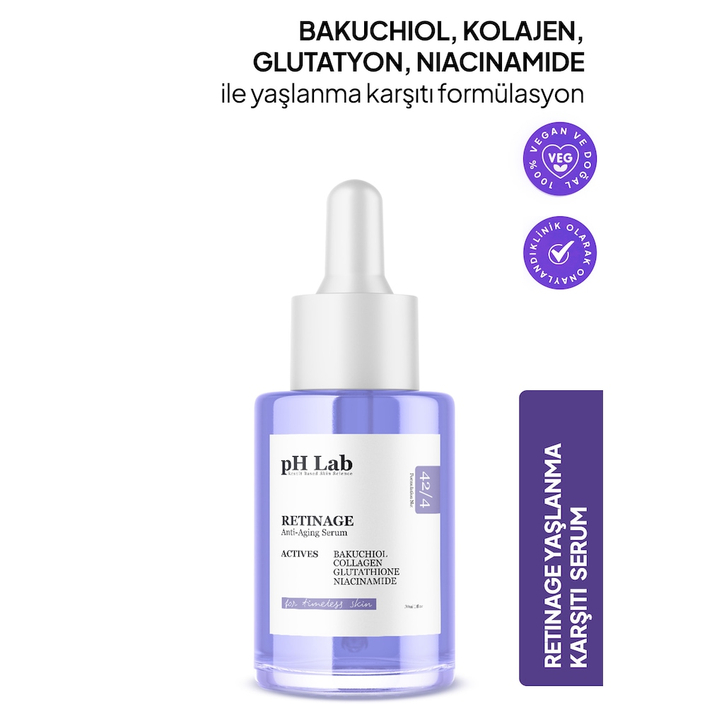 美容液 ABER ANTI-AGING REJUVENATING SERUM 30ml Phlab Retinage Anti Aging Serum 30 ML Fiyatları, Özellikleri ve