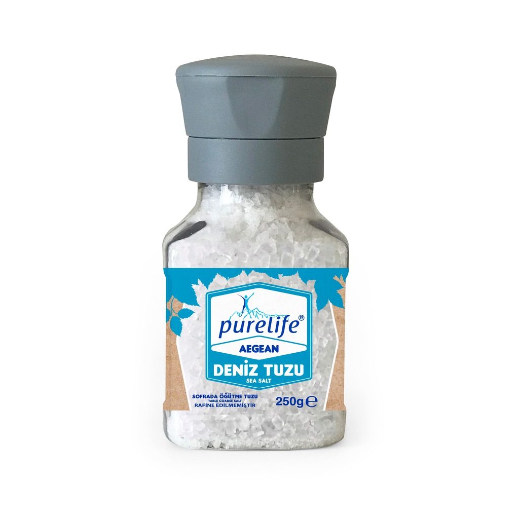 31301762 - Purelife Aegean Granül Deniz Tuzu Değirmenli 250 G - n11pro.com 31301762 - Purelife Aegean Granül Deniz Tuzu Değirmenli 250 G - n11pro.com
