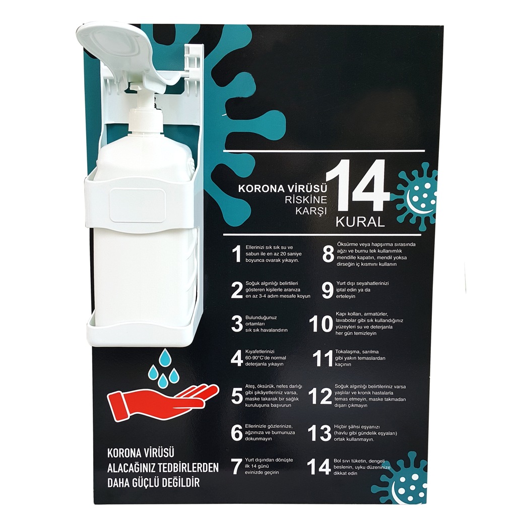 55178491 - Kbn Duvar Tipi Dezenfektan Standı 1 L - n11pro.com 55178491 - Kbn Duvar Tipi Dezenfektan Standı 1 L - n11pro.com