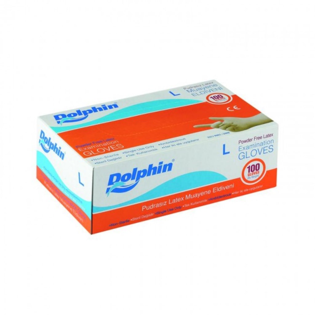 11641224 - Dolphin Lateks Pudrasız Muayene Eldiveni Beyaz 100'lü L - n11pro.com 11641224 - Dolphin Lateks Pudrasız Muayene Eldiveni Beyaz 100'lü L - n11pro.com