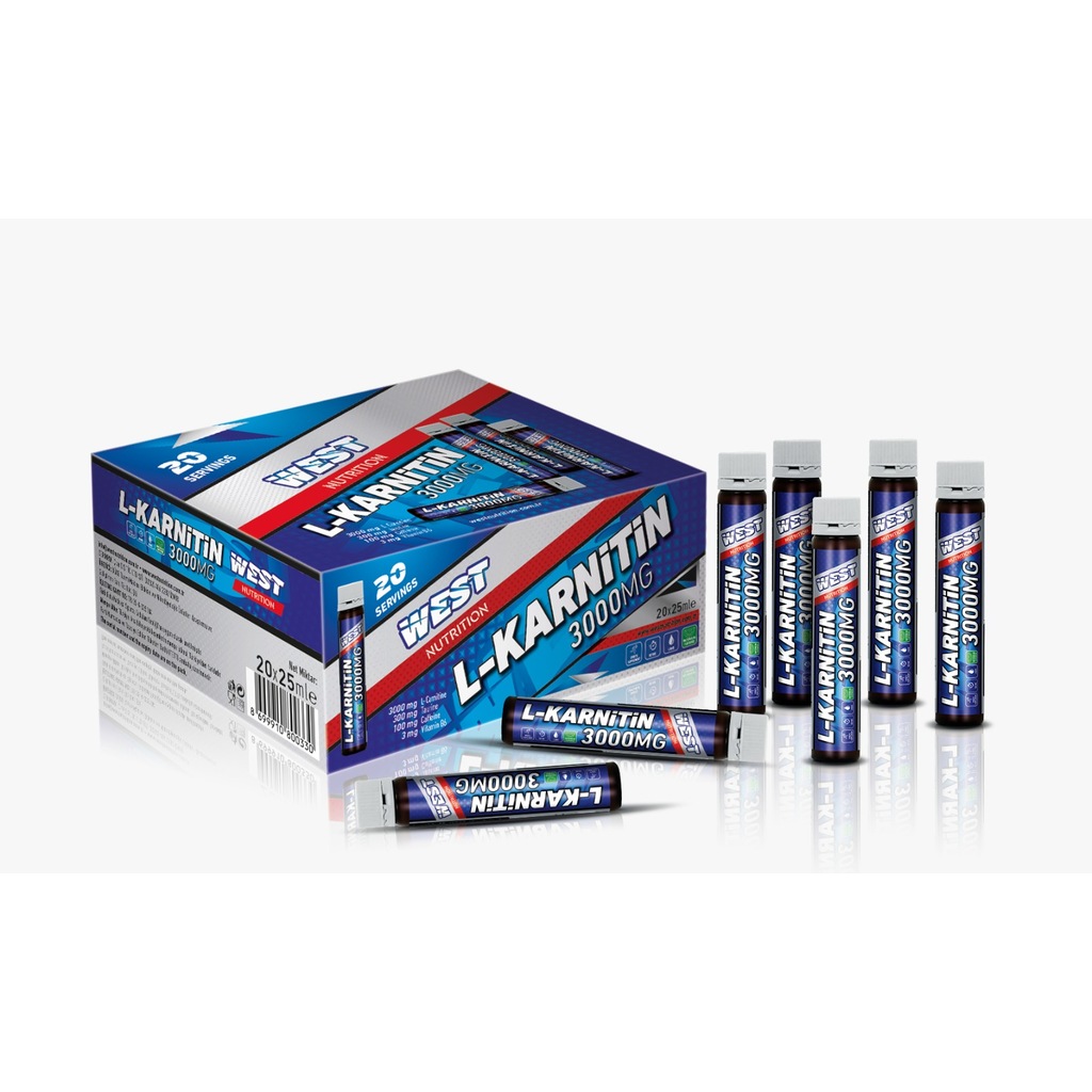 96335988 - West Nutrition L Karnitin Karpuz 3000 MG 20'Li Kutu - n11pro.com 96335988 - West Nutrition L Karnitin Karpuz 3000 MG 20'Li Kutu - n11pro.com