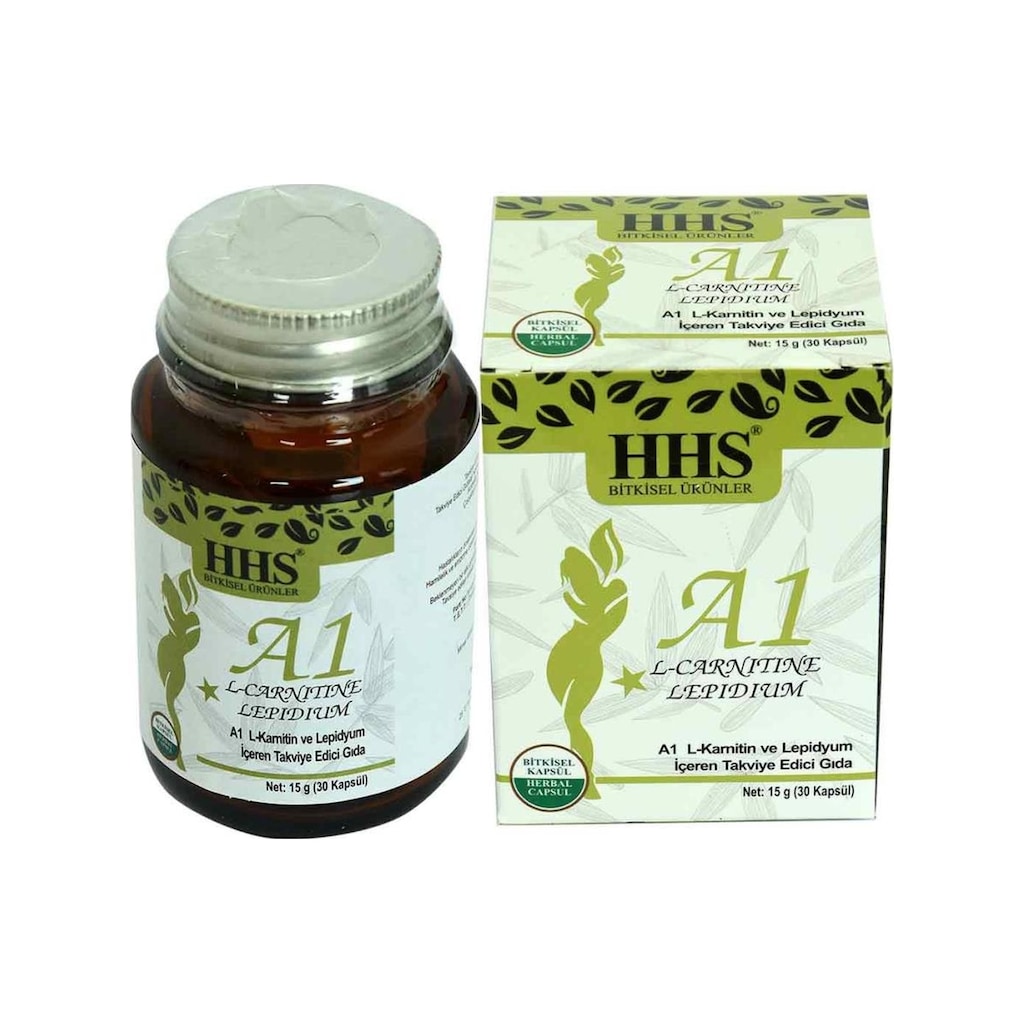 hhs a1 l carnitine & lepidium 30 kapsül Hhs A1 L-karnitin Ve Lepidyumlu Bitkisel 30 Kapsül X 10 Adet Fiyatları,  Özellikleri ve Yorumları