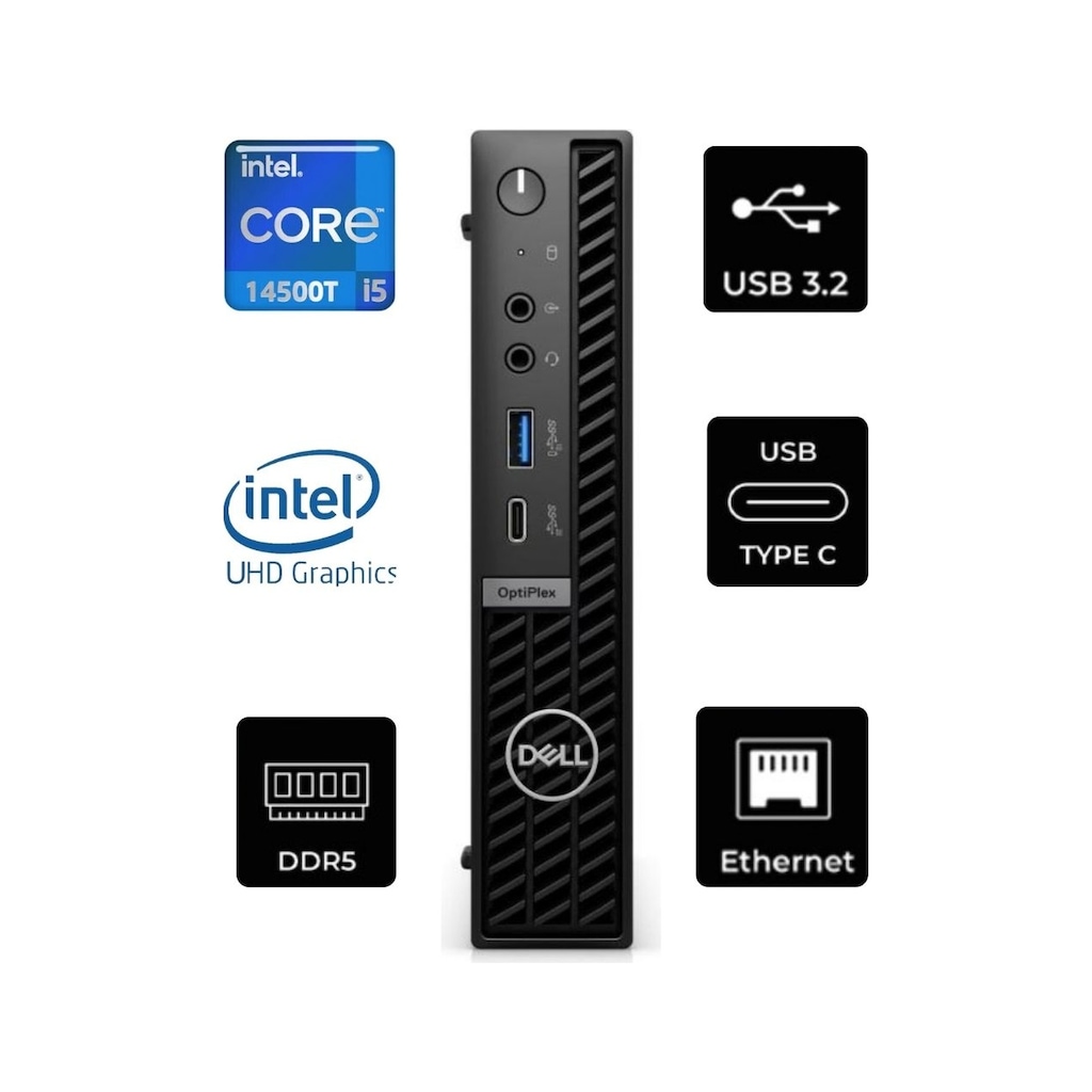 Dell Optiplex 7020MFF N012O7020MFFEMEA-017 i5-14500T 48 GB 2 TB