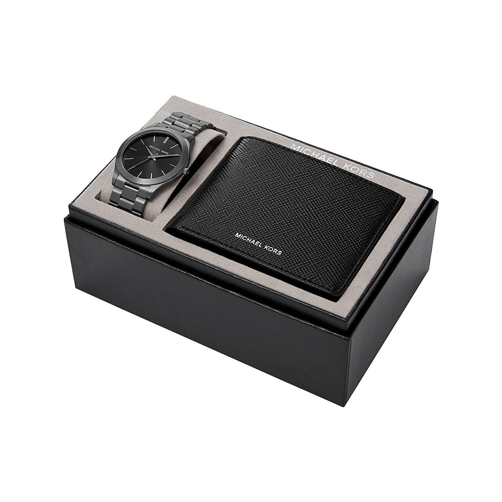 エムフォルテ スペシャル4点セット Michael Kors MK1044 Erkek Set Kol Saati ve Cüzdan Fiyatları