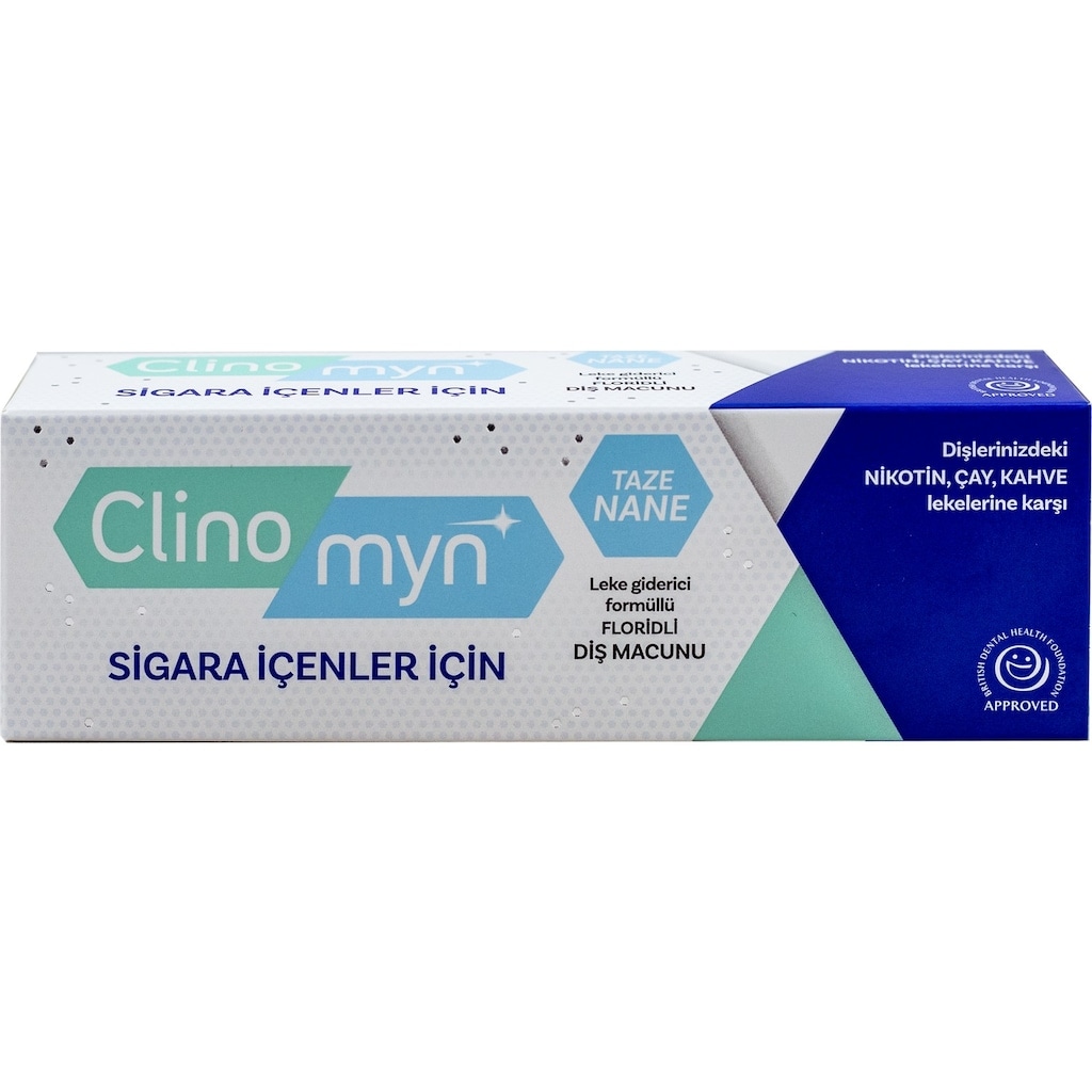 IMG-5244019104672752215 - Clinomyn Smokers Fresh Mint Sigara İçenler için Diş Macunu 75 ML - n11pro.com IMG-5244019104672752215 - Clinomyn Smokers Fresh Mint Sigara İçenler için Diş Macunu 75 ML - n11pro.com