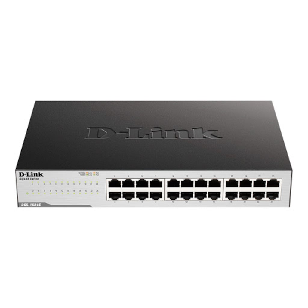 D-Link DGS-1024C 24 Port 10/100/1000 Mbps Gigabit Switch Fiyatları