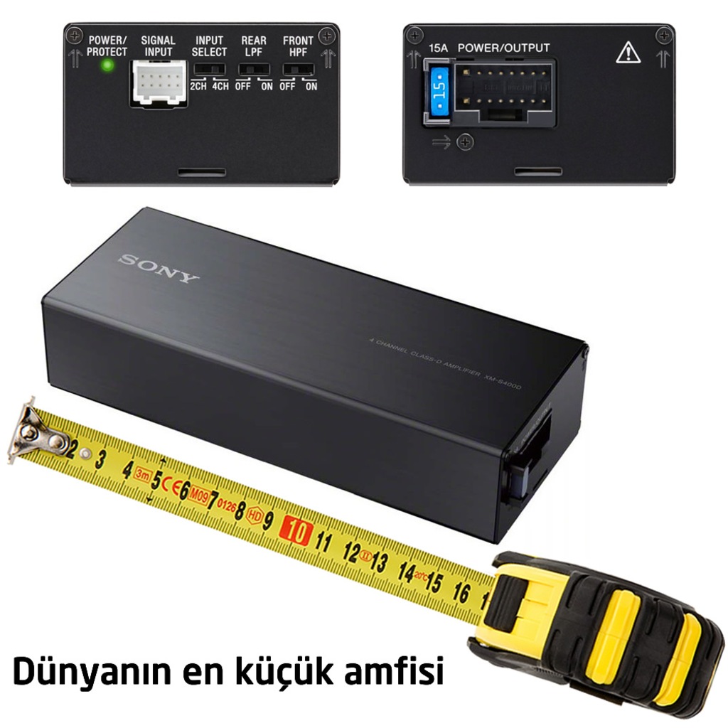 52878100 - Sony XM-S400D 4 Kanal Mini Amplifikatör - n11pro.com 52878100 - Sony XM-S400D 4 Kanal Mini Amplifikatör - n11pro.com