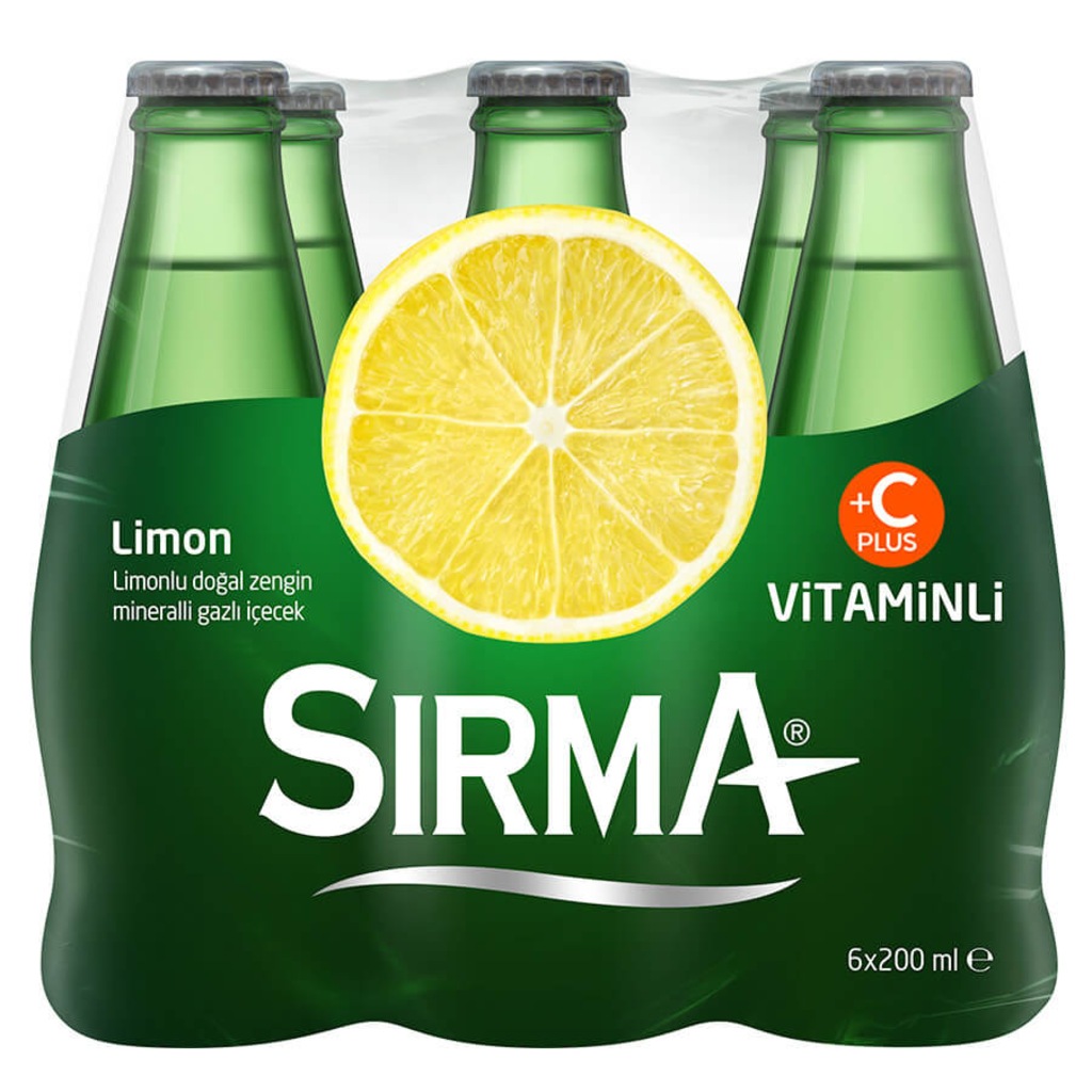 44806229 - Sırma C Plus Limon Aromalı Maden Suyu 6 x 200 ML - n11pro.com 44806229 - Sırma C Plus Limon Aromalı Maden Suyu 6 x 200 ML - n11pro.com