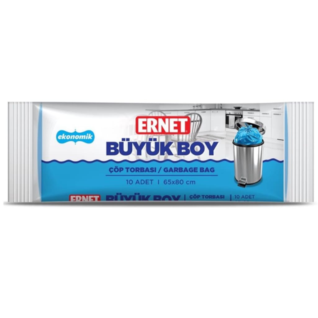 77575162 - Ernet Ekonomik Büyük Boy Çöp Torbası 50 Adet Beyaz 65 x 80 CM - n11pro.com 77575162 - Ernet Ekonomik Büyük Boy Çöp Torbası 50 Adet Beyaz 65 x 80 CM - n11pro.com