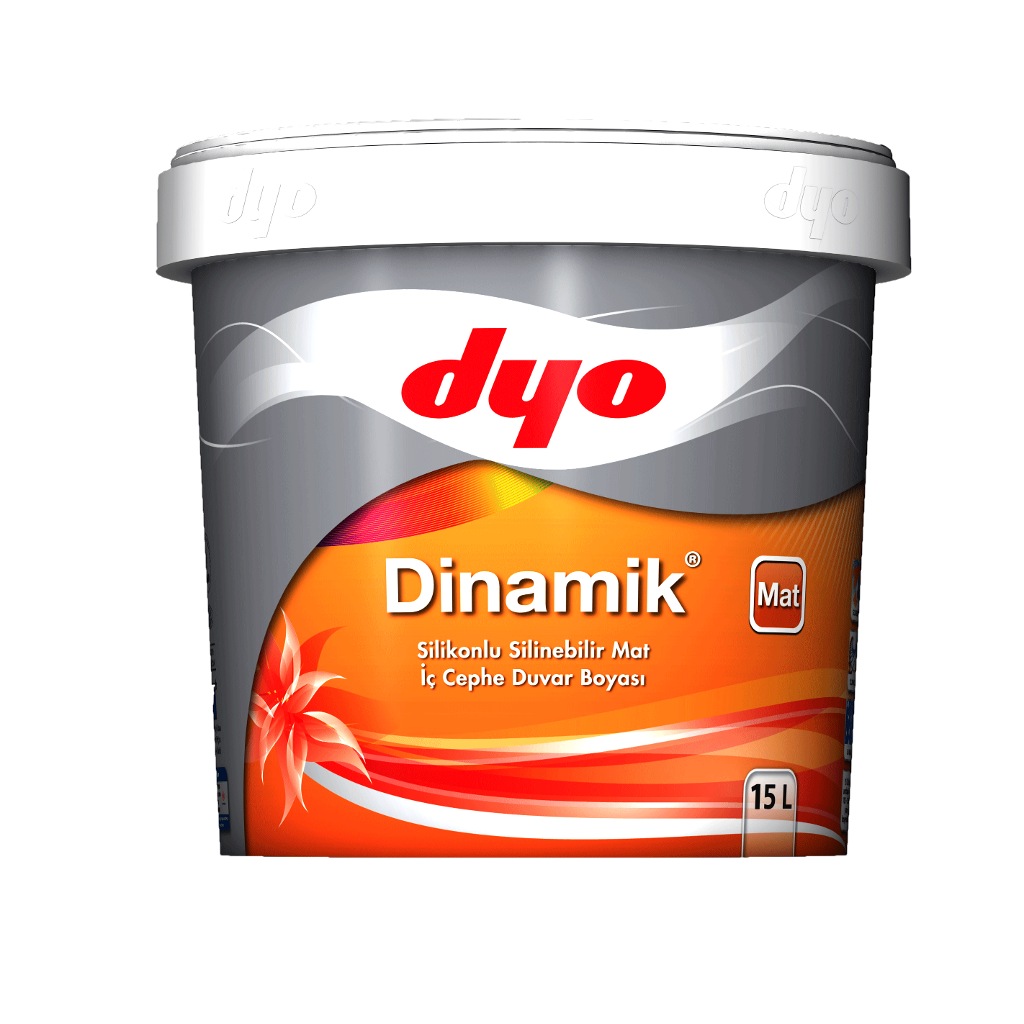 Dyo Dinamik Mat Silikonlu İç Cephe Duvar Boyası