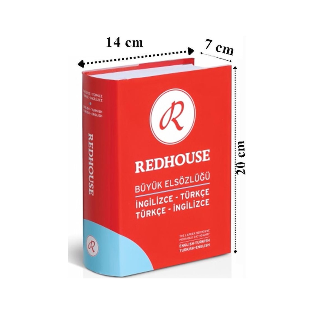 Redhouse İngilizce Türkçe Yeni Büyük El Sözlüğü Açık Mavi 804