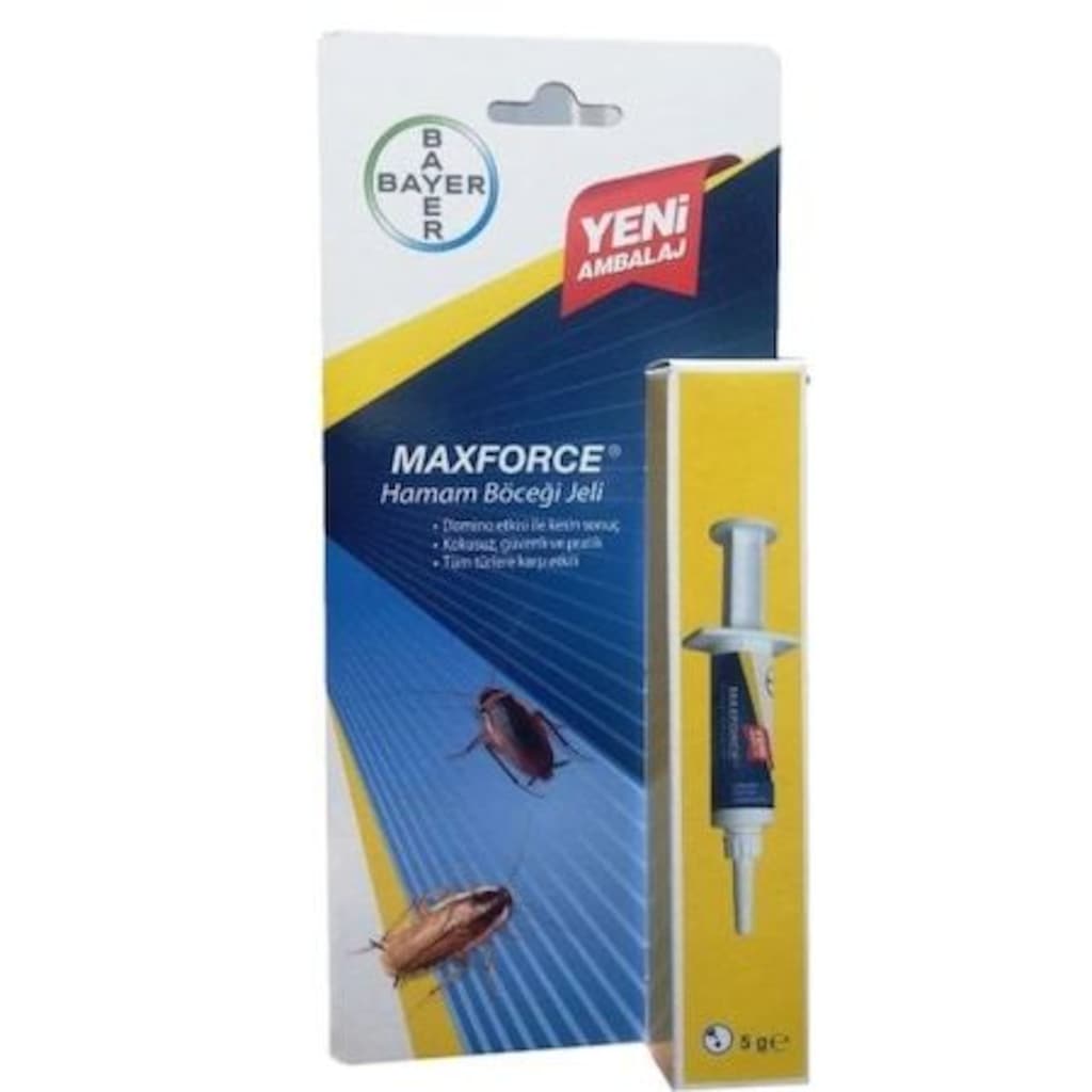 46192502 - Bayer Maxforce Hamam Böceği Jeli 5 G - n11pro.com 46192502 - Bayer Maxforce Hamam Böceği Jeli 5 G - n11pro.com