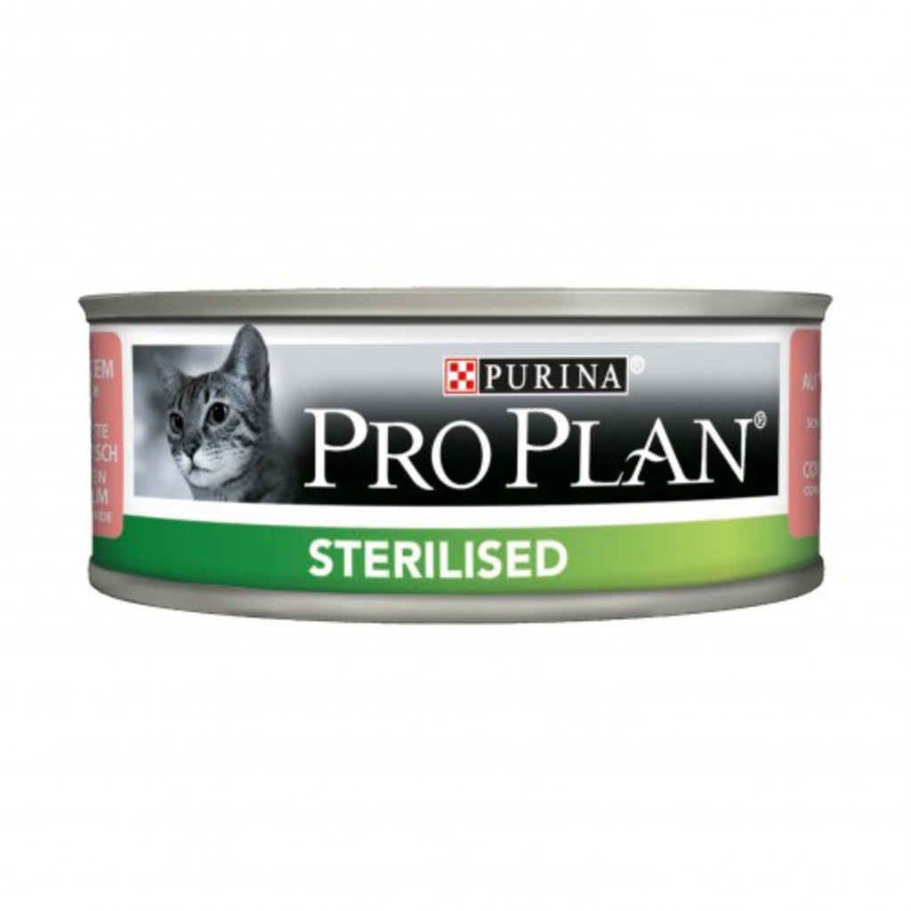 Лосось для кошки. Корм для кошек Pro Plan консервы. Purina Pro Plan Sterilised консервы. Корм Purina PROPLAN для стерилизованных кошек. Purina Pro Plan для кошек Sterilised.