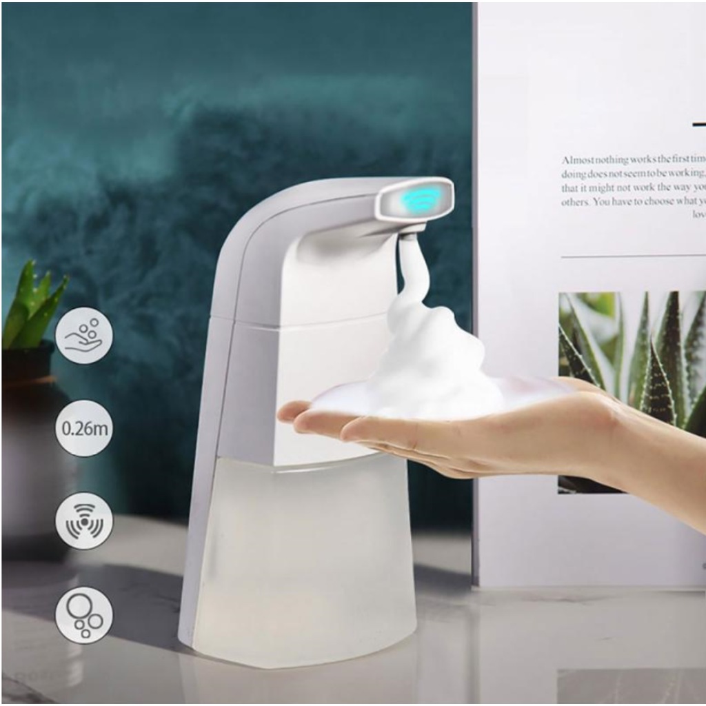 57770894 - Bosphorus Otomatik Sensörlü USB Şarjlı Sıvı Sabunluk Köpük Verici Modern Tasarım Tezgah Üstü Veya Duvara Monte Kullanımlı 300 ML - n11pro.com 57770894 - Bosphorus Otomatik Sensörlü USB Şarjlı Sıvı Sabunluk Köpük Verici Modern Tasarım Tezgah Üstü Veya Duvara Monte Kullanımlı 300 ML - n11pro.com