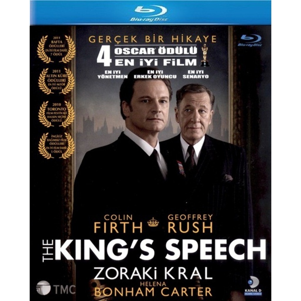 The King' Speech - Zoraki Kral Blu-Ray