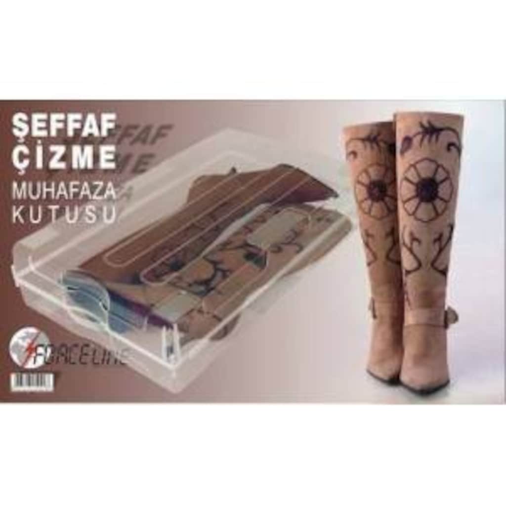 cizme ve bot seffaf saklama kutusu muhafaza kutu