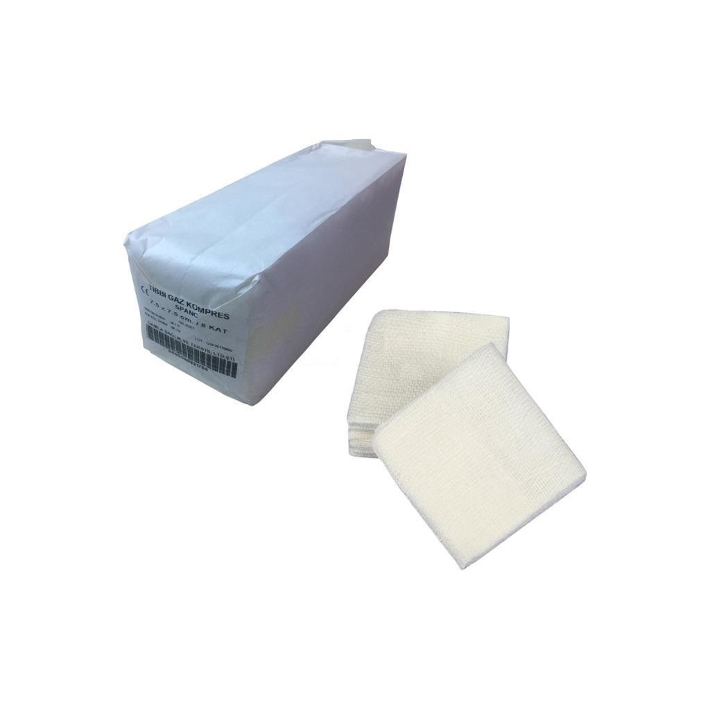 08474894 - DS Sağlık 7.5 x 7.5 CM Hidrofil Gazlı Bez SP25 8 Kat 100'lü - n11pro.com 08474894 - DS Sağlık 7.5 x 7.5 CM Hidrofil Gazlı Bez SP25 8 Kat 100'lü - n11pro.com