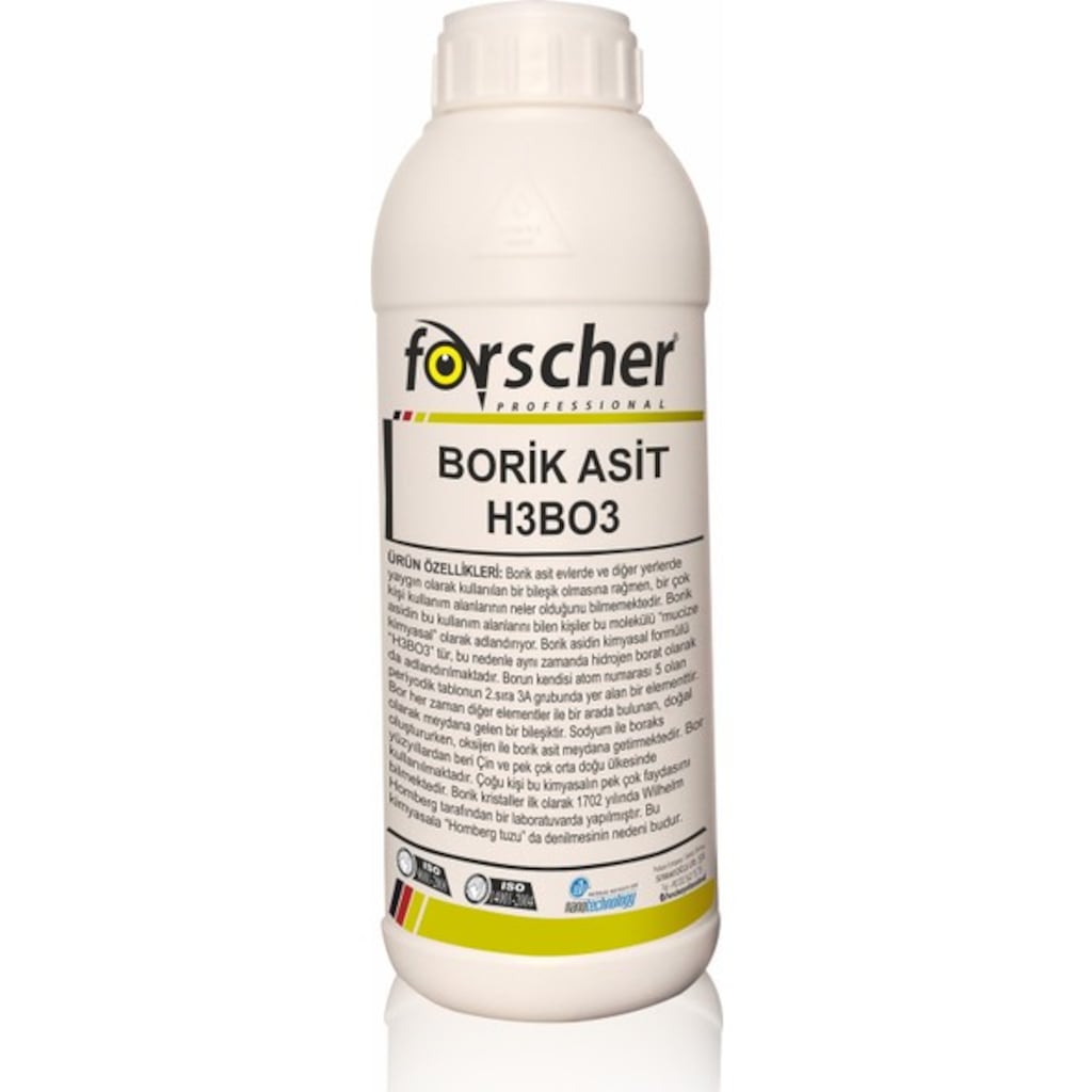 18235201 - Forscher Borik Asit H3BO3 Powder Toz 1 KG - n11pro.com 18235201 - Forscher Borik Asit H3BO3 Powder Toz 1 KG - n11pro.com