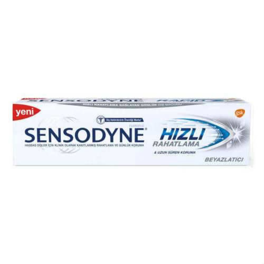 15939471 - Sensodyne Diş Macunu Hızlı Rahatlama Beyazlatıcı 75 ML - n11pro.com 15939471 - Sensodyne Diş Macunu Hızlı Rahatlama Beyazlatıcı 75 ML - n11pro.com