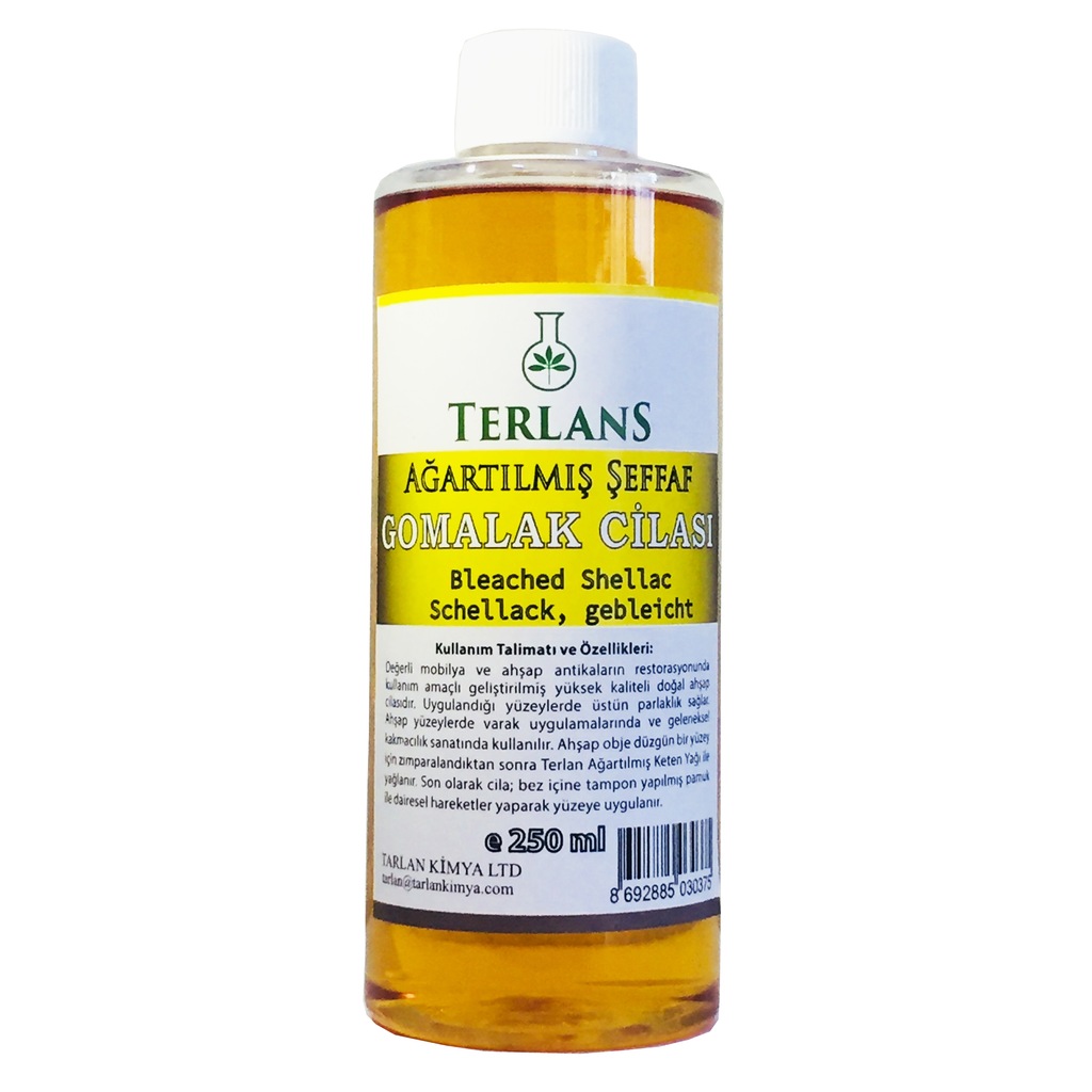73939105 - Terlans Ağartılmış Şeffaf Gomalak Cilası 250 ML - n11pro.com 73939105 - Terlans Ağartılmış Şeffaf Gomalak Cilası 250 ML - n11pro.com