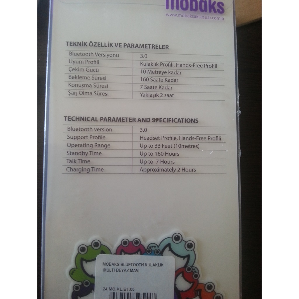 mobaks bluetooth kulaklik