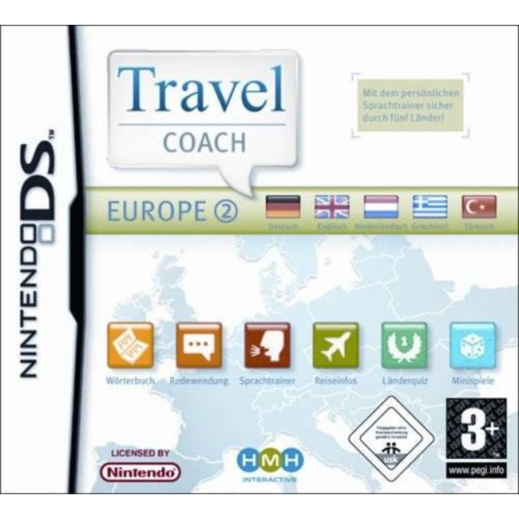 Nintendo DS TRAVEL COACH EUROPE 2 SIFIR