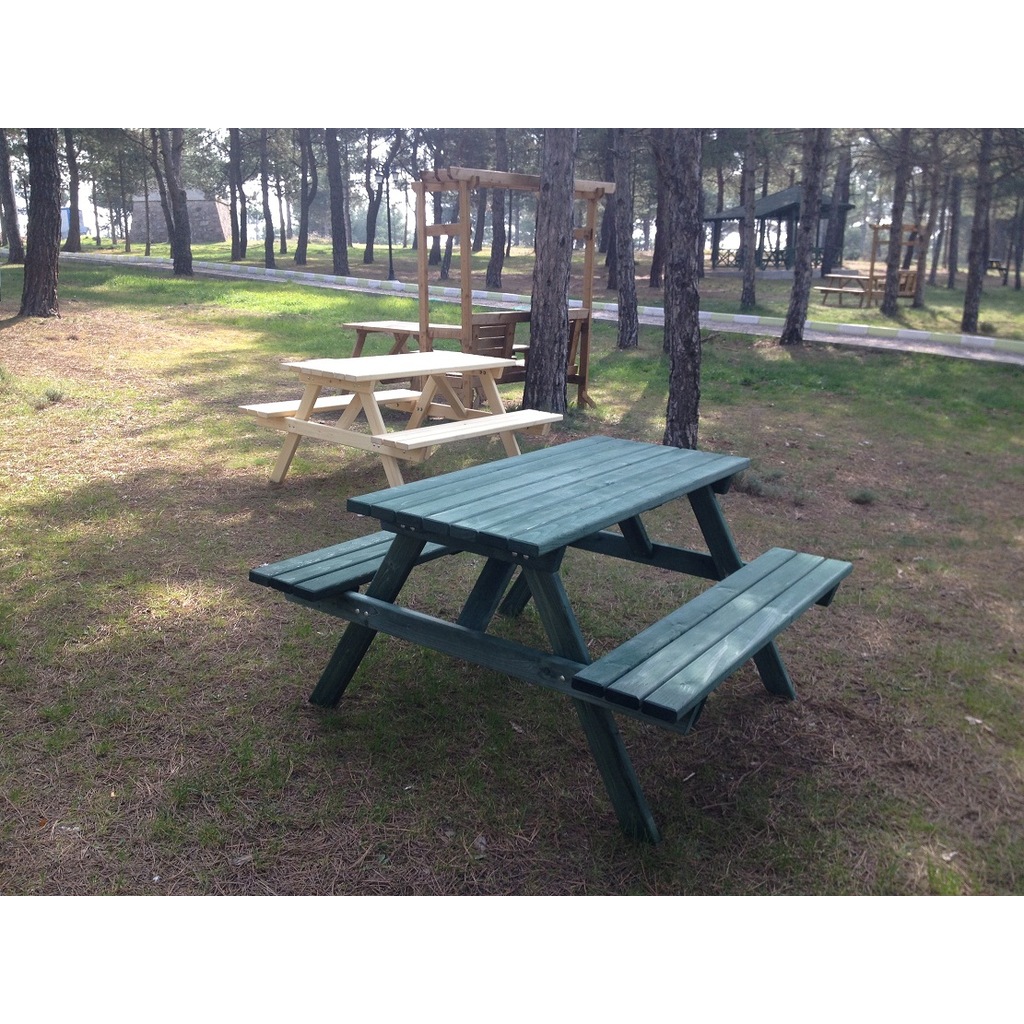 Garden Mobilya Piknik Masası 8 Kişilik Yeşil Fiyatları ve Özellikleri