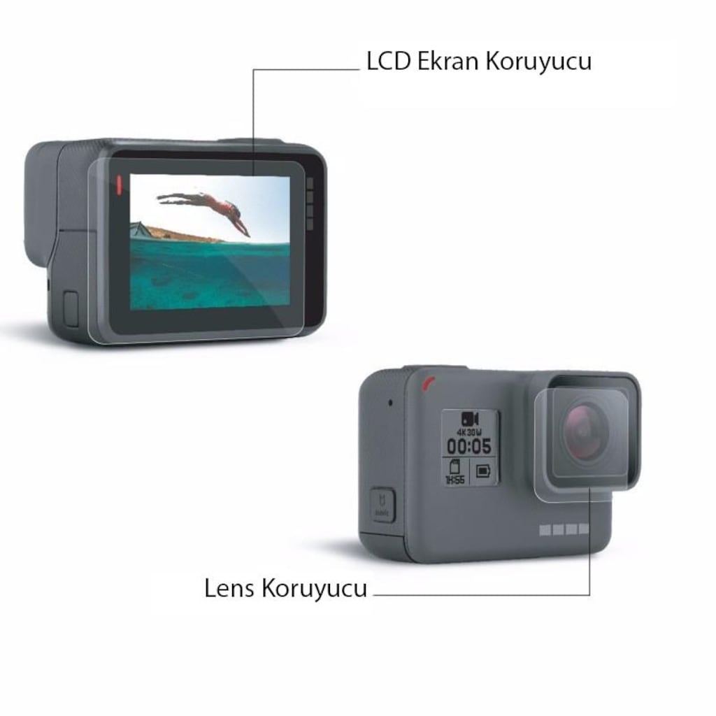 87790073 - Knmaster GoPro Hero 5 6 7 Uyumlu Ekran ve Lens Koruyucu - n11pro.com 87790073 - Knmaster GoPro Hero 5 6 7 Uyumlu Ekran ve Lens Koruyucu - n11pro.com
